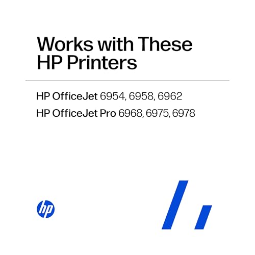 HP 902XL Black + 902 Cyan, Magenta, Yellow Ink Cartridge (Black XL + CMY) | Works OfficeJet 6954, 6958, 6962 OfficeJet Pro 6968, 6975, 6978 | T0A39AN