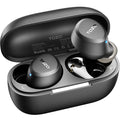 TOZO A1 Wireless Earbuds Bluetooth 5.3 Light Weight in Ear Headphones | IPX5 Waterproof,2 Mics for AI Calls,Immersive Premium Sound Bass Headset with Charging Case,32 EQ via App Black