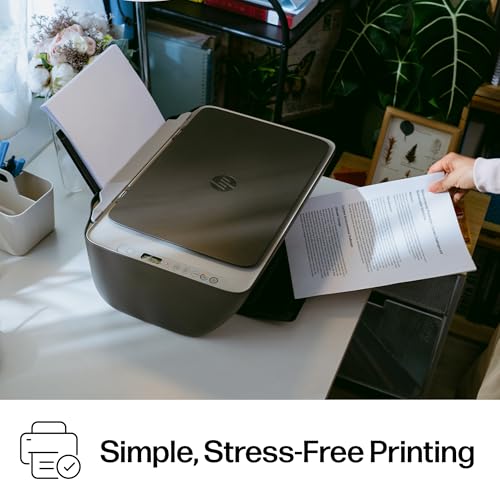 HP DeskJet 2955 Color Inkjet Printer | Wireless | All-in-One | Easy Home Printing | Color Documents | Mobile Compatibility | Print, Scan & Copy | Ideal for Home Use