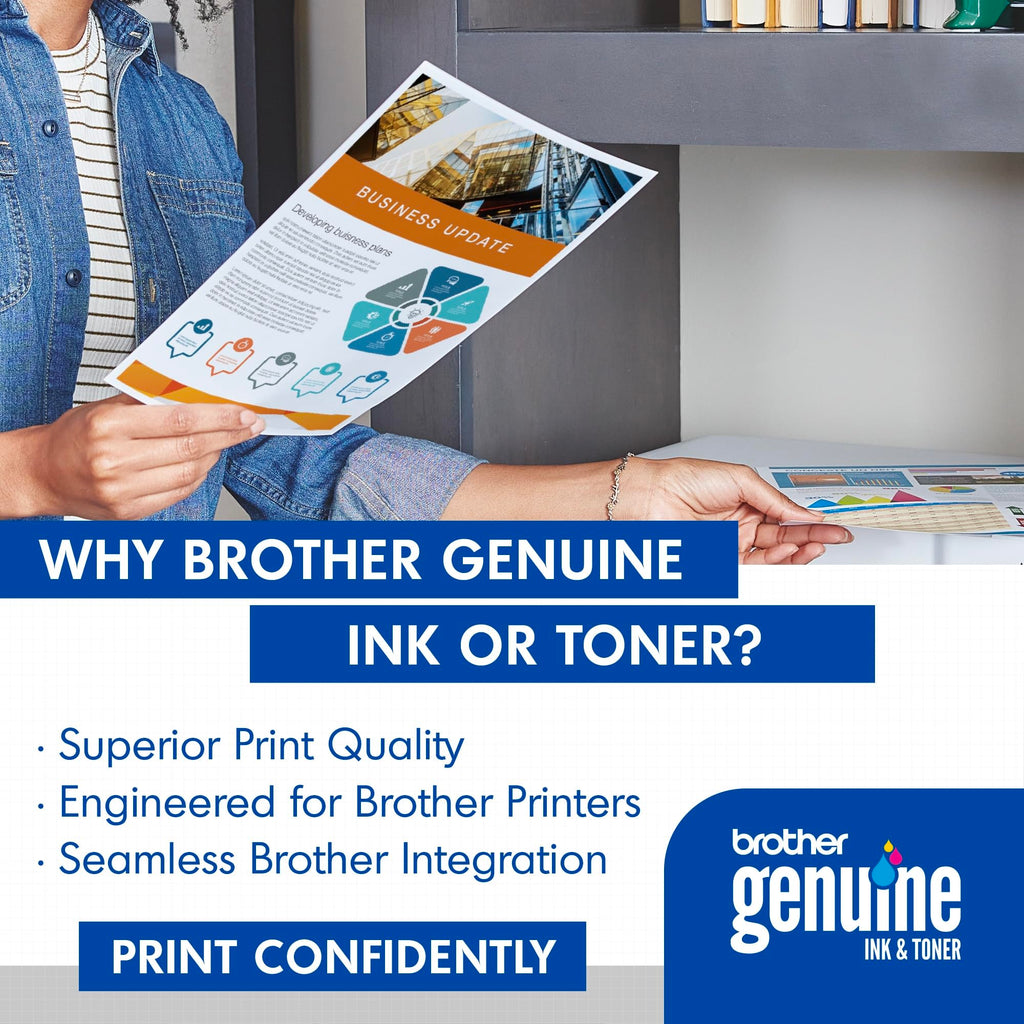 Brother Genuine TN223 4PK, Standard-Yield Toner Cartridge, Four Pack | Includes black, cyan, magenta, yellow cartridges for HL-L3210CW, MFC-L3710CW, MFC-L3770CDW printers