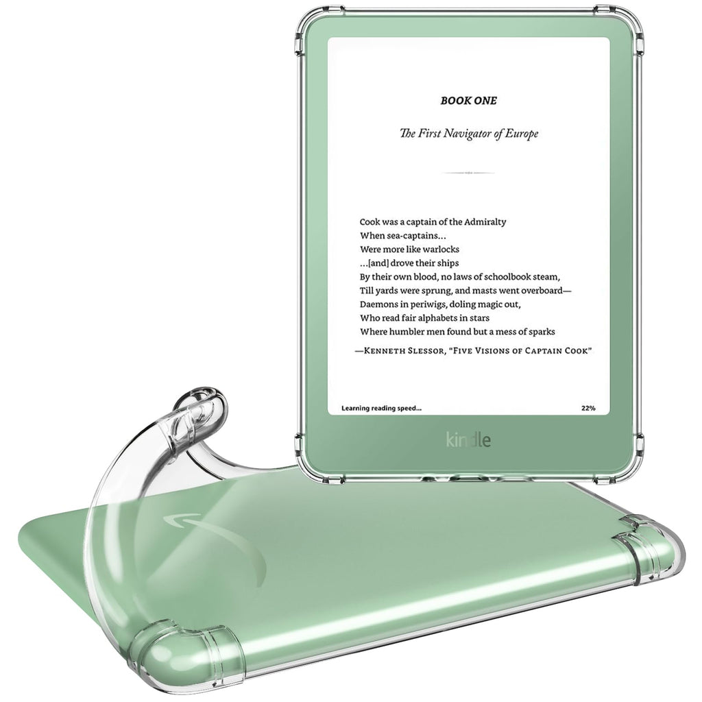 MoKo Case for 6" Kindle (11th Generation-2024/2022),Clear