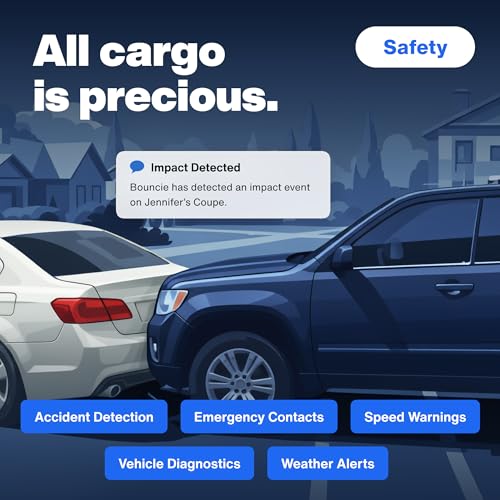 Bouncie GPS Tracker for Vehicles with Real-Time Location | Route History, Speed Monitoring, Driving Insights, Geo-Fence, & Accident Notifications. No Contracts. Cancel Anytime.