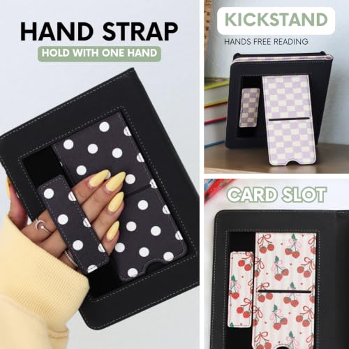 Lash Next Door Airplane Mode Kindle Basic Case with Stand & Hand Strap