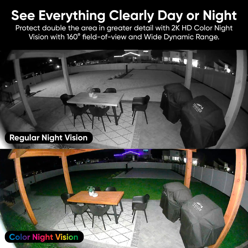 WYZE Bulb Cam - 2K HD Smart Light Bulb Security Camera, E26 Socket | Color Night Vision, 800-Lumen Dimmable LED, 160° Wide View, Motion Detection & Siren, Works with Alexa & Google Assistant