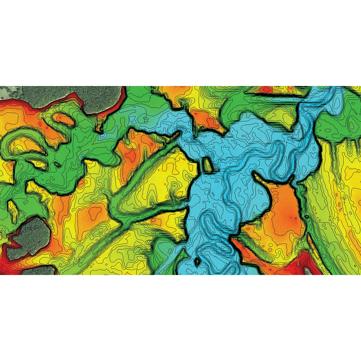 Humminbird LakeMaster Premium Map SD Card for Fish Finders