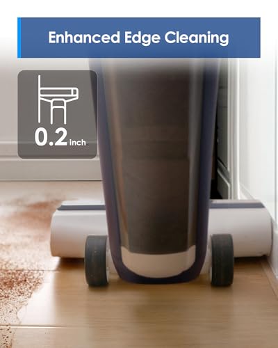 Tineco iFLOOR 5 Breeze Complete Wet Dry Vacuum Cordless Floor Washer, One-Step Cleaning for Hard Floors, Edge Clean, Auto Self-Cleaning, Lightweight & Cordless Design