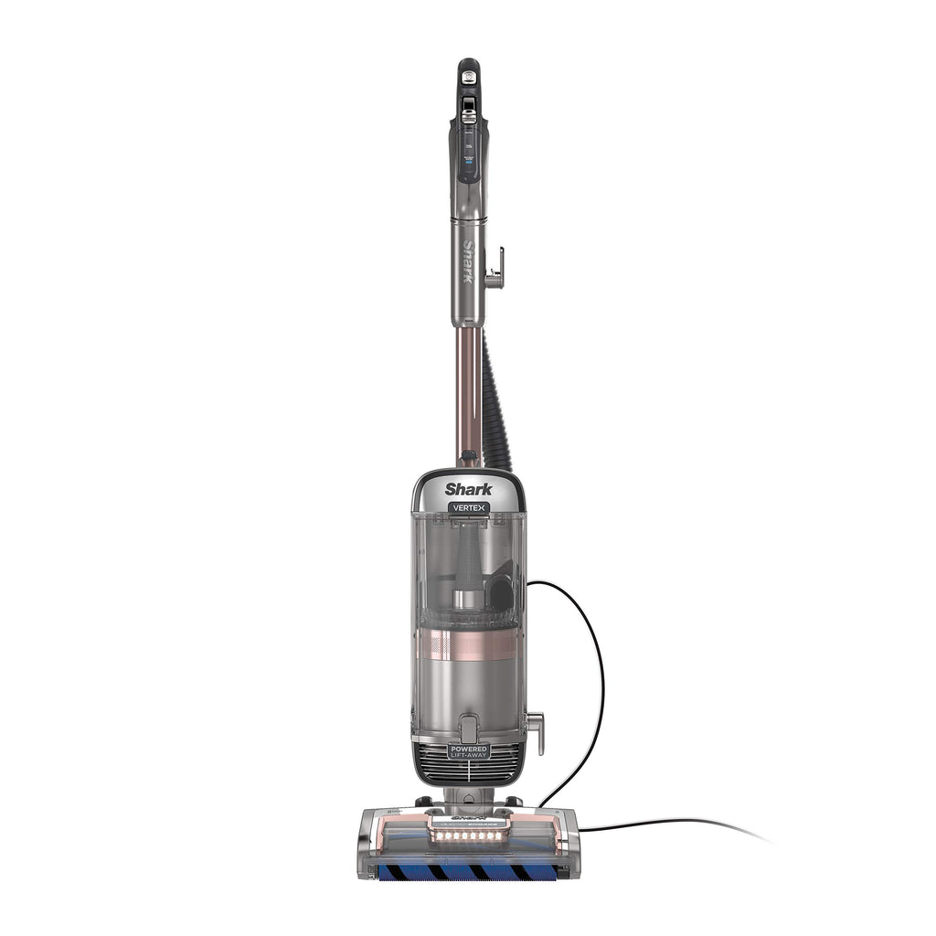 Shark Vertex Lift-Away Upright Vacuum, HEPA Seal, Silver/Rose Gold, AZ2002​ | DuoClean & PowerFins, LED Lights, No Hair Wrap, Large Dust Cup Capacity, Pet Crevice Tool, Dusting Brush​