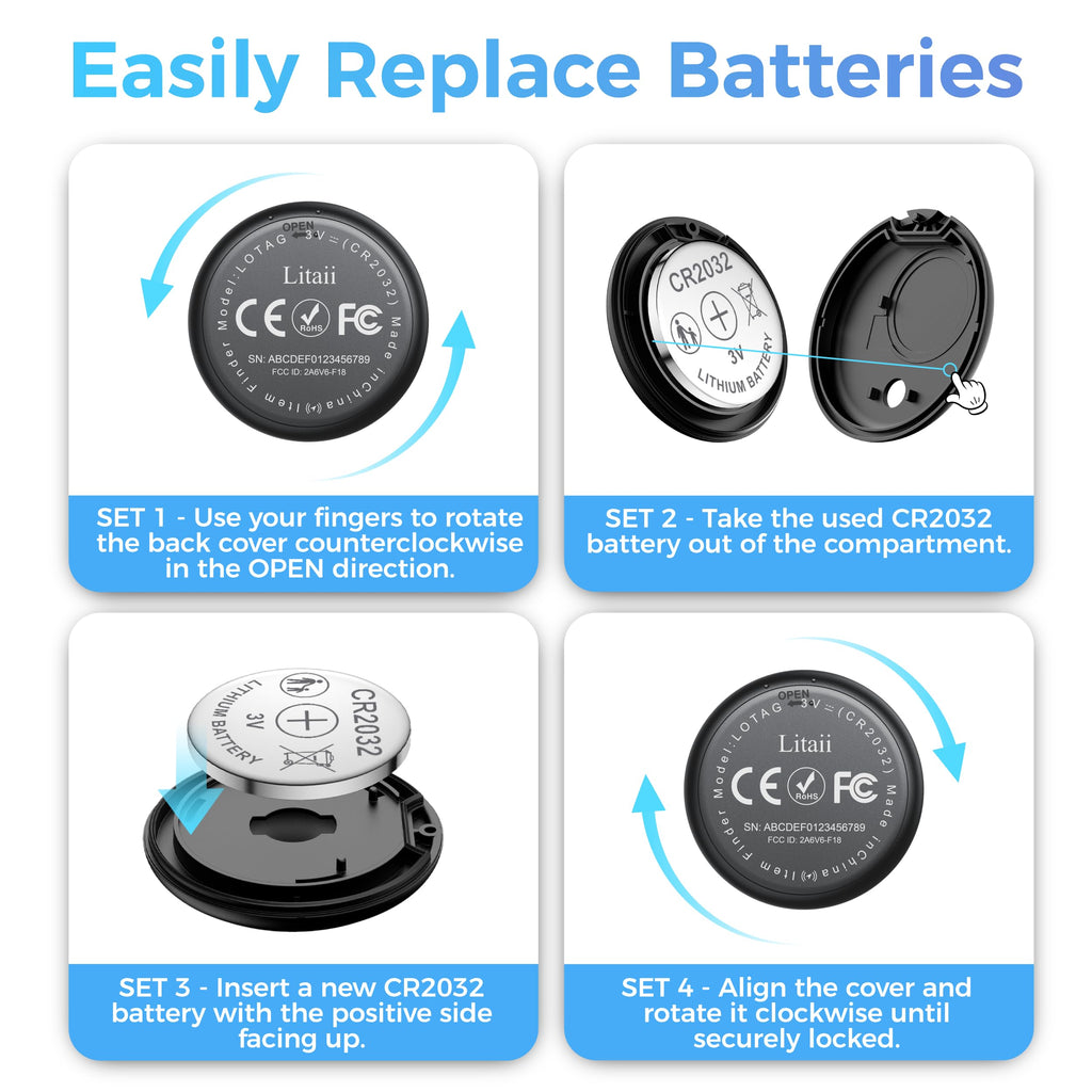 GPS Tracker for Vehicles,2 Year Battery Life,GPS Tracker,2pcs Black Hidden Magnetic case,Trackers for Tracking Vehicle,2pcs GPS Tracker,Ultra-Slim,No Monthly Fee for Android and iPhone,IP68