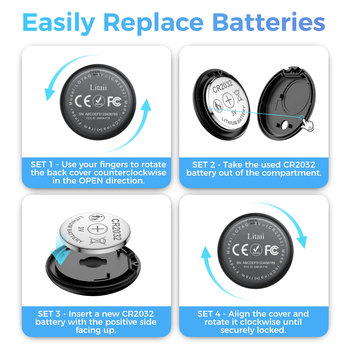 GPS Tracker for Vehicles,2 Year Battery Life,GPS Tracker,2pcs Black Hidden Magnetic case,Trackers for Tracking Vehicle,2pcs GPS Tracker,Ultra-Slim,No Monthly Fee for Android and iPhone,IP68