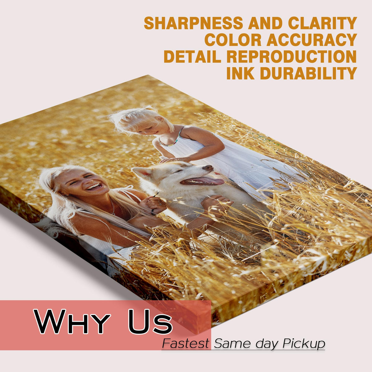 Custom Canvas Prints With Your Photos - Personalized Picture Gifts Wall Art | Floating Frames & Gift Wrapping Available,Same Day Pick Up,Ready To Hang,Design Preview,Replacement Service