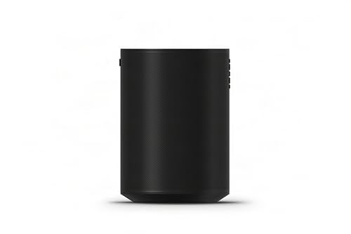 Sonos Era 100 SL Compact, Microphone-Free Speaker - Black | Dual angled tweeters and a powerful midwoofer | Pair Two for Stereo or Add as Soundbar Rears | WiFi | Bluetooth