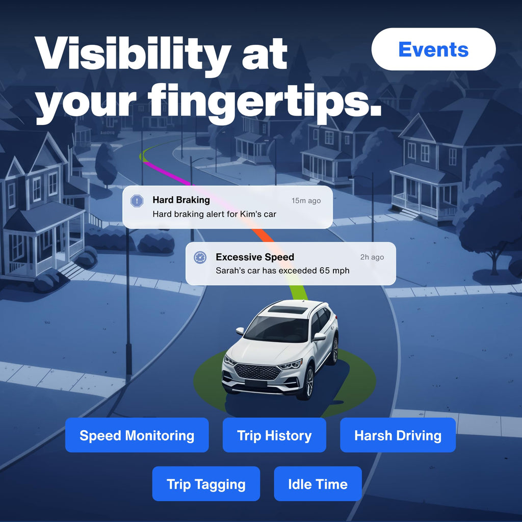 Bouncie GPS Tracker for Vehicles with Real-Time Location | Route History, Speed Monitoring, Driving Insights, Geo-Fence, & Accident Notifications. No Contracts. Cancel Anytime.