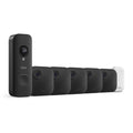 Blink Outdoor 4 and Battery Doorbell 2K+ (newest model) — Two-year battery 1080p cameras and 2K battery doorbell. Sync Module Core included — 5 Cameras + Doorbell (Black)