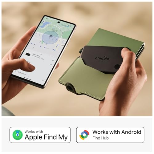 Chipolo CARD – Rechargeable Wallet Tracker Card, Bluetooth Tracker | Item locator, passport finder compatible with Apple Find My or Find Hub with Call Your Phone & Out of Range Alerts
