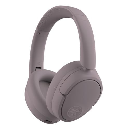 JLab JBuds Lux ANC Wireless Over-Ear Headphones, Mauve