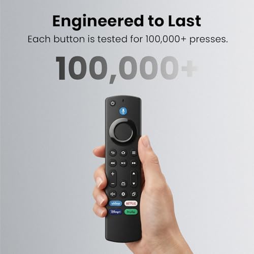 Replacement Remote for Insignia Toshiba Amazon Fire Smart TV | Voice Control, Simple Setup, 1-Year Warranty