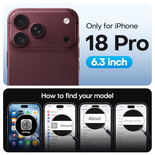 TAURI 2 Pack for iPhone 18 Pro Screen Protector, 1-Step Install | Auto Dust Removal, Full Coverage, Anti-Scratch Bubble-Free, (Ultra HD) Military-Grade 9H+ Tempered Glass for iPhone 18 Pro