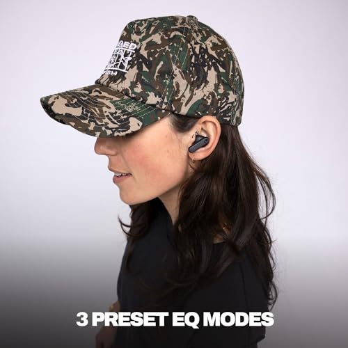 Skullcandy Smokin’ Buds Wireless Noise Isolating Earbuds - True Black | In-Ear Fit, Bluetooth, 20 Hours Battery, IPX4 Sweat and Water Resistant, Microphone for iPhone Android, Commuting, Studying