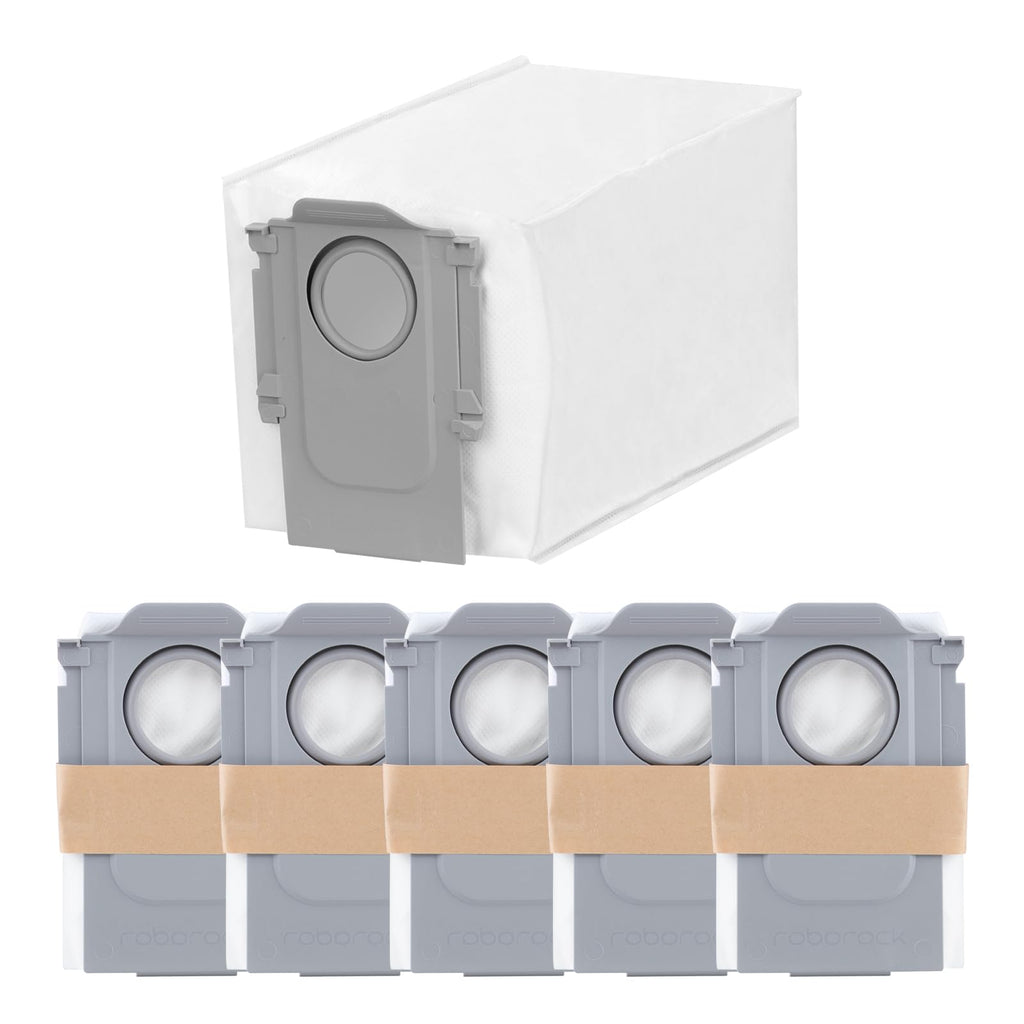 roborock 6 Packs Disposable Dust Bags for Saros 10R, Saros Z70, Saros 20, Qrevo Edge 3 Pro, QV 35A, Qrevo CurvX, Qrevo Curv 2 Flow, Qrevo S Pro, Qrevo 2 Pro, Saros 20 Sonic, S8 Max Ultra & RDS