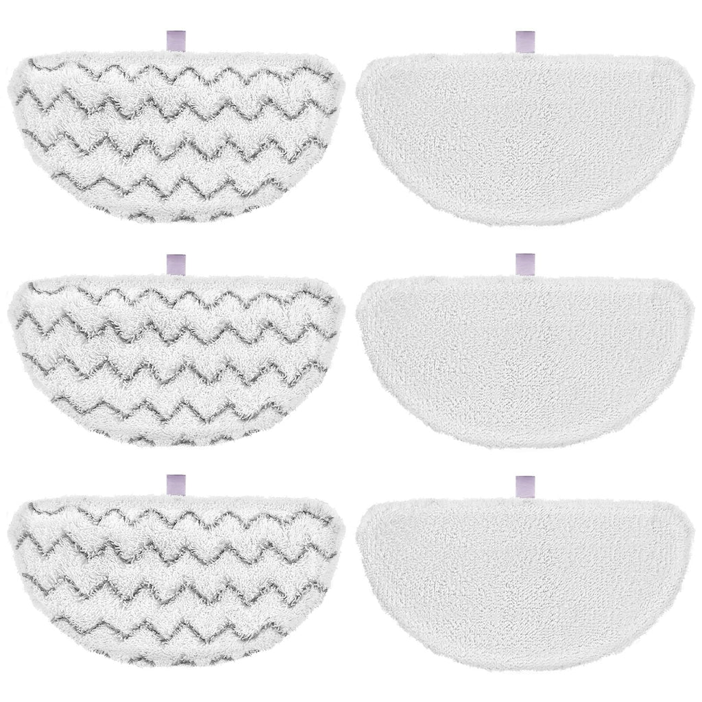 iSingo 6 Pack 1940 Steam Mop Pads for Bissell PowerFresh Steam Mop 1940 | Fit 1806 1544 1440 2075A 2685A 1940W 19404 Series, Model 19402 19408 1940a 1940f 1940q 1940t B0006 B0017, Part #5938#203-2633