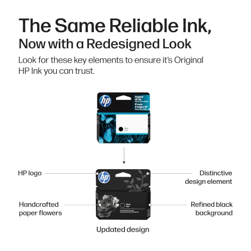 HP 67 Black/Tri-Color Ink Cartridges (2-Pack) | Works with DeskJet 1255, 2700, 4100, Envy 6000, 6400 | Instant Ink Eligible | 3YP29AN | Packaging May Vary