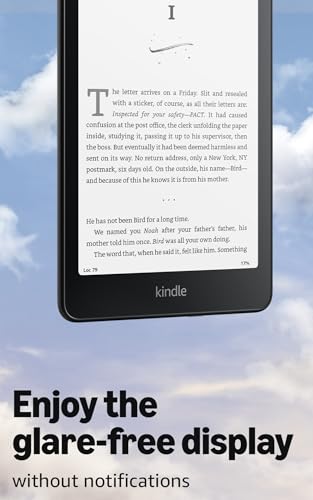 Amazon Kindle Paperwhite Signature Edition 32GB (2024 model) – Auto-adjusting front light, wireless charging, and weeks of battery life – Metallic Black