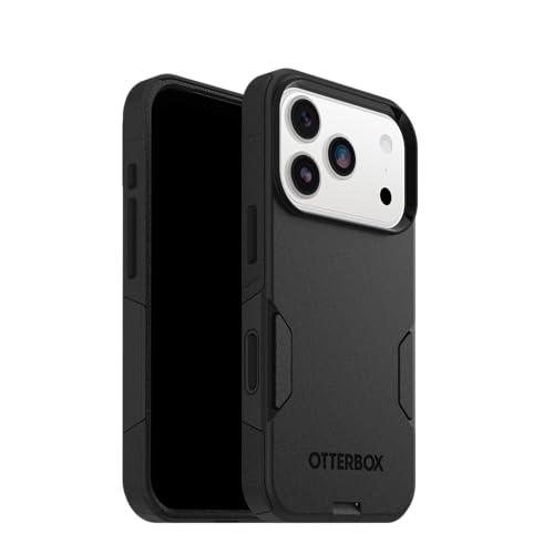 OtterBox iPhone 18/17 Pro Commuter Series Case - Black | Thin & Protective iPhone Case, Dual-Layer, Impact Absorbing iPhone Case, Best MagSafe iPhone Cases for Wireless Charging