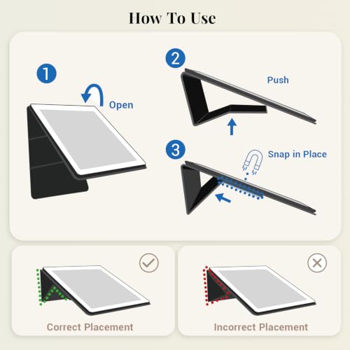 CoBak Stand Case for 11" Kindle Scribe 3rd Gen 2025 & Colorsoft | Two Viewing Angles – All-New PU Leather Cover with Auto Sleep/Wake, Built-In Pen & Tip Holders