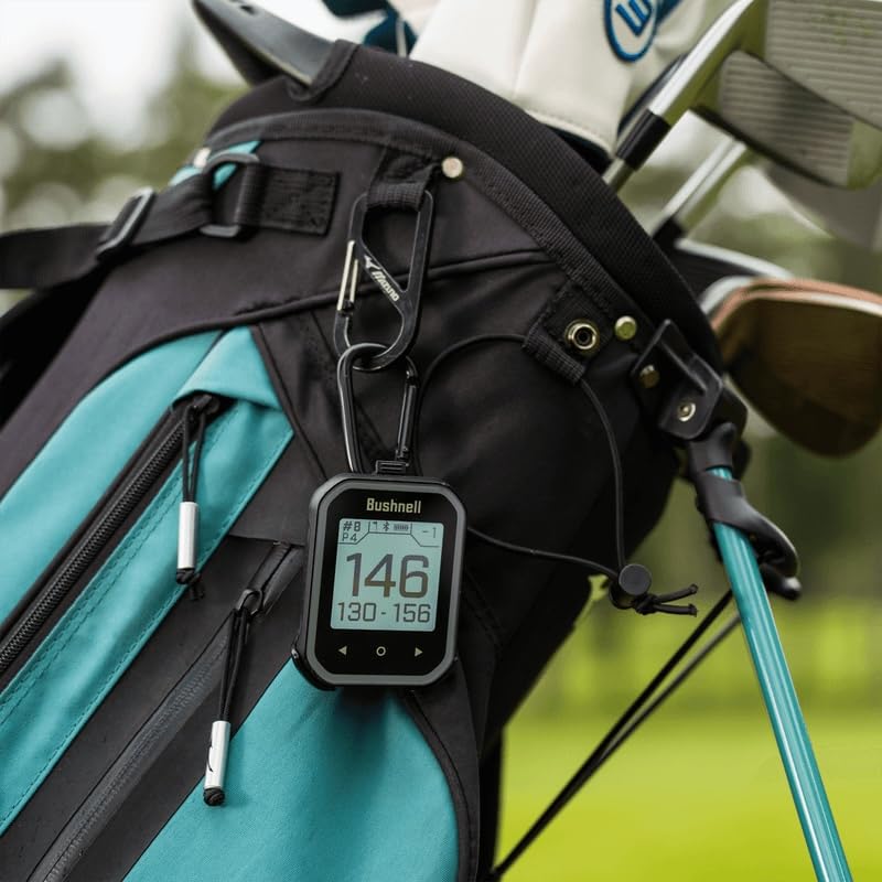 Bushnell Golf Phantom 3 Slope GPS, Black | Handheld, Touchscreen, Slope-Adjusted Distances, 38,000+ Courses & Magnetic Cart Mount