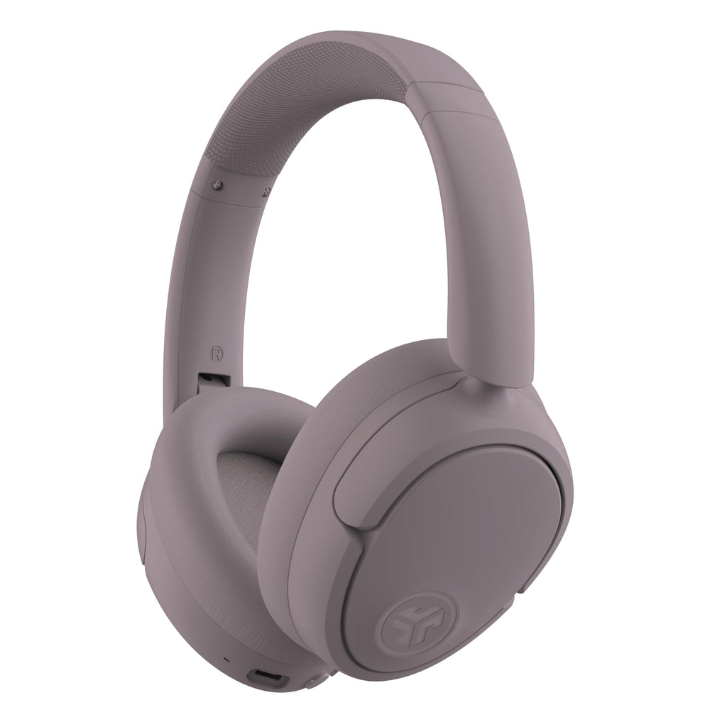 JLab JBuds Lux ANC Wireless Over-Ear Headphones, Mauve