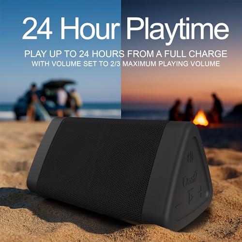 OontZ Angle 3 Gen 4 Portable Bluetooth Speaker, 12W, 24-Hour Playtime | Compact 12W Bluetooth speaker with clear sound,100-ft range, IPX5 waterproof, AUX Input, USB-C Charging Cable.
