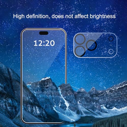 Ailun Privacy Screen Protector+Camera Lens Protector for iPhone 18 Pro Max | 3+3 Pack, 6.9 inch, Tempered Glass, Installation Frame, Dynamic Island Compatible, Anti Spy Private