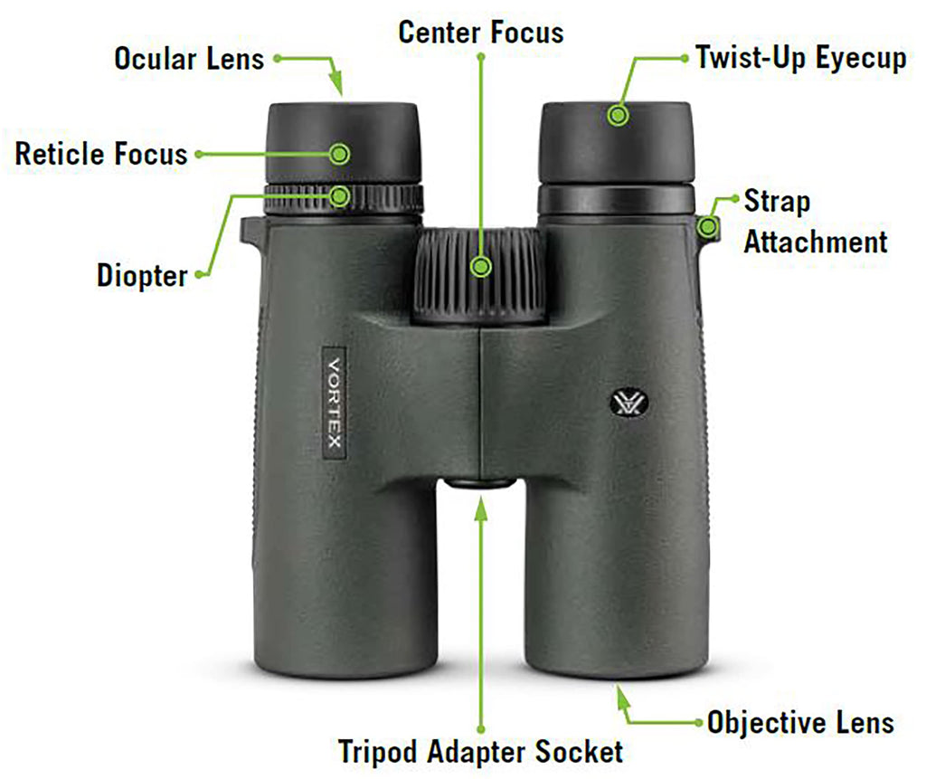 Vortex Triumph HD 10x42 Binoculars | HD Optics, Tripod Adaptable, Waterproof, Fogproof, Shockproof, Included Glasspak Harness - Unlimited, Unconditional Warranty