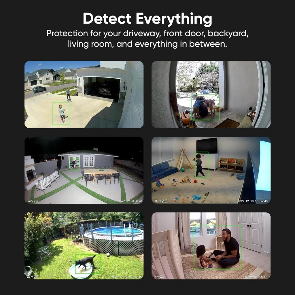 WYZE Cam v3 with Color Night Vision, Wired 1080p HD Indoor/Outdoor Video Camera, 2-Way Audio, Works with Alexa, Google Assistant, and IFTTT