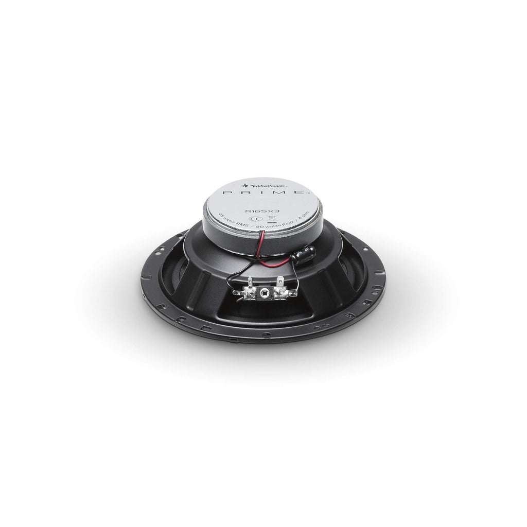 Rockford Fosgate Prime R165X3 6.5" 3-Way Full Range Speakers (Pair)