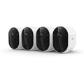 Arlo Pro Wireless Security Camera 2K HDR (6th Gen) - 4-Cam | 2K HDR video; Wireless outdoor; Rechargeable removeable battery; AI detection; Emergency Response; 1-mo Secure plan incl.