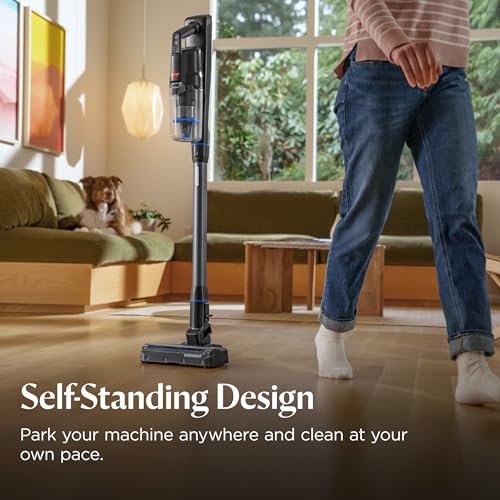 Bissell PowerClean FurGuard 280W Self-Standing Cordless Vacuum, 4039 | Self-cleaning brush roll; wall mount; removable battery; upholstery tool; 280W strong suction