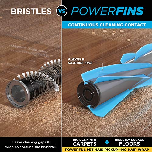 Shark Vertex Lift-Away Upright Vacuum, HEPA Seal, Silver/Rose Gold, AZ2002​ | DuoClean & PowerFins, LED Lights, No Hair Wrap, Large Dust Cup Capacity, Pet Crevice Tool, Dusting Brush​