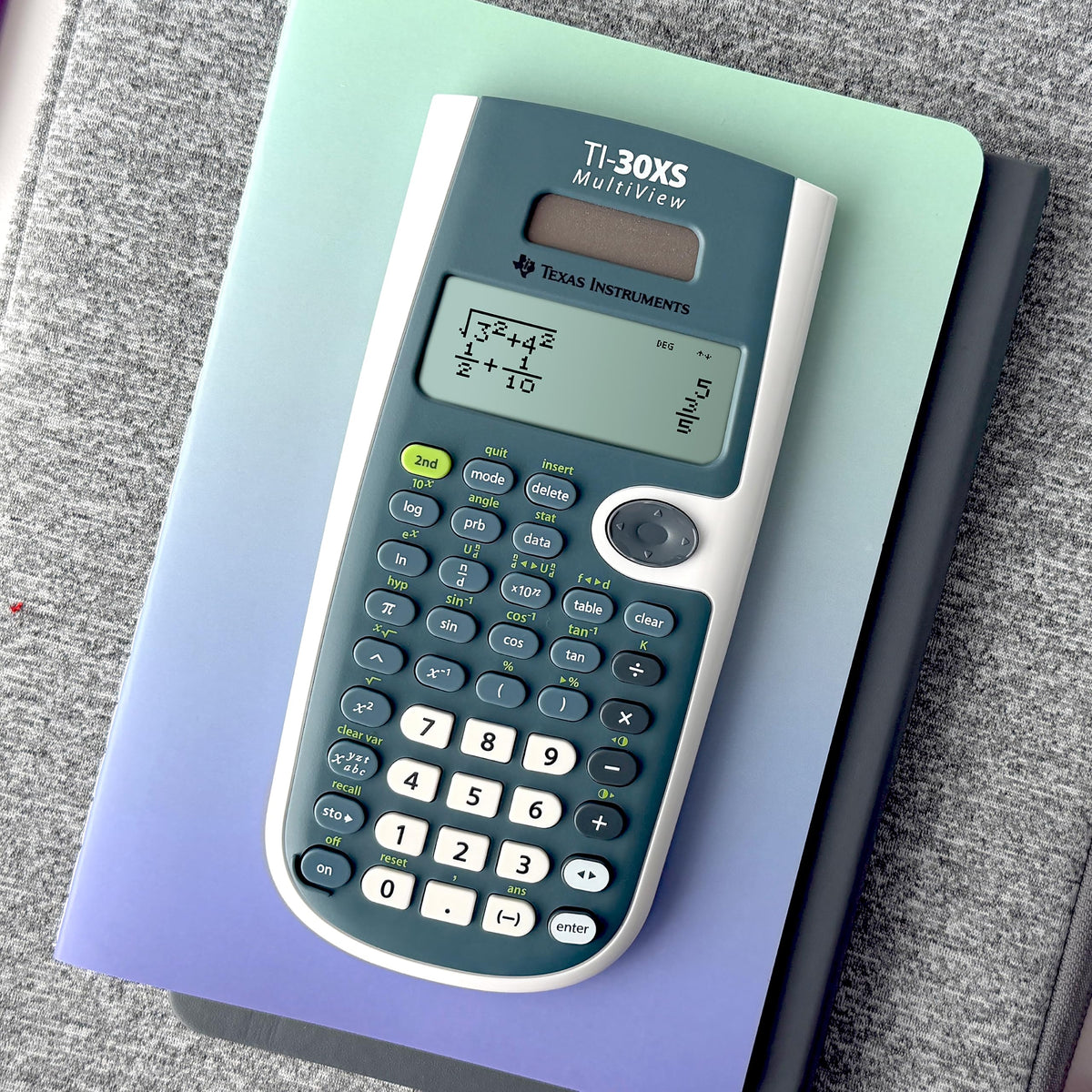 Texas Instruments TI-30XS MultiView Scientific Calculator | Powerful, four-line scientific calculator for high school math and science