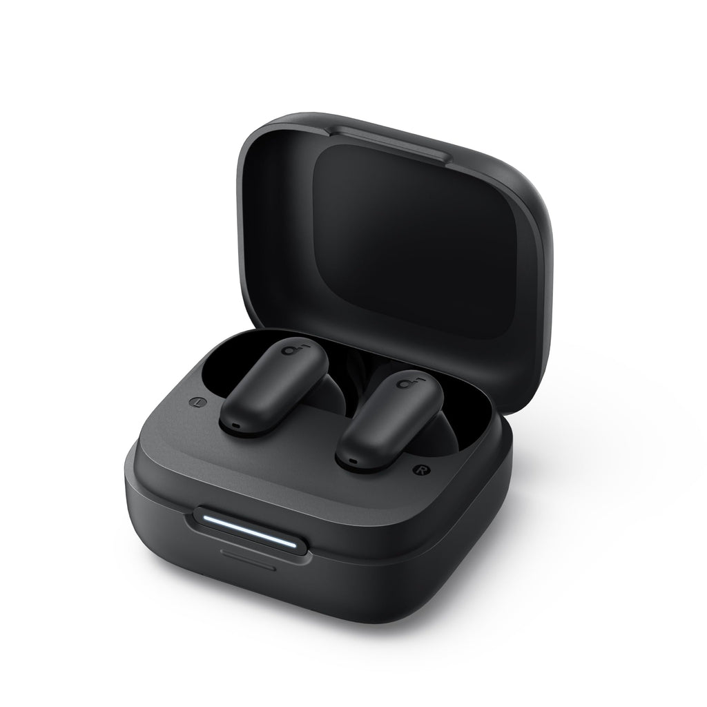 Soundcore P30i by Anker Noise Cancelling Earbuds, Hands-Free Viewing | Strong and Smart Noise Cancelling, Powerful Bass, 45H Playtime, 2-in-1 Case and Phone Stand, IP54, Bluetooth 5.4