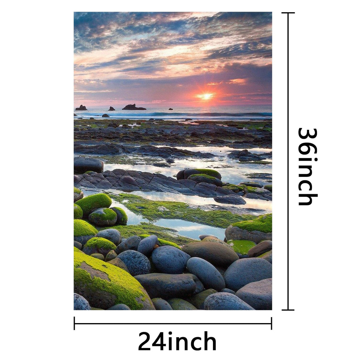 ZXDZSM Personalized Custom Canvas Poster(Unframe,24"X36"): Upload Your Image/Photo - Custom Personalized Photo to Poster Printing, Wall Art Prints ﻿