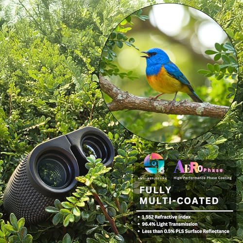 Hontry 10x25 Compact Binoculars for Adults and Kids