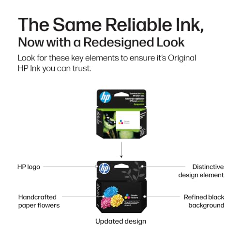 HP 962 Cyan, Magenta, Yellow Ink Cartridges | Works with OfficeJet 9010, 9020 | Eligible for Instant Ink | 3YP00AN