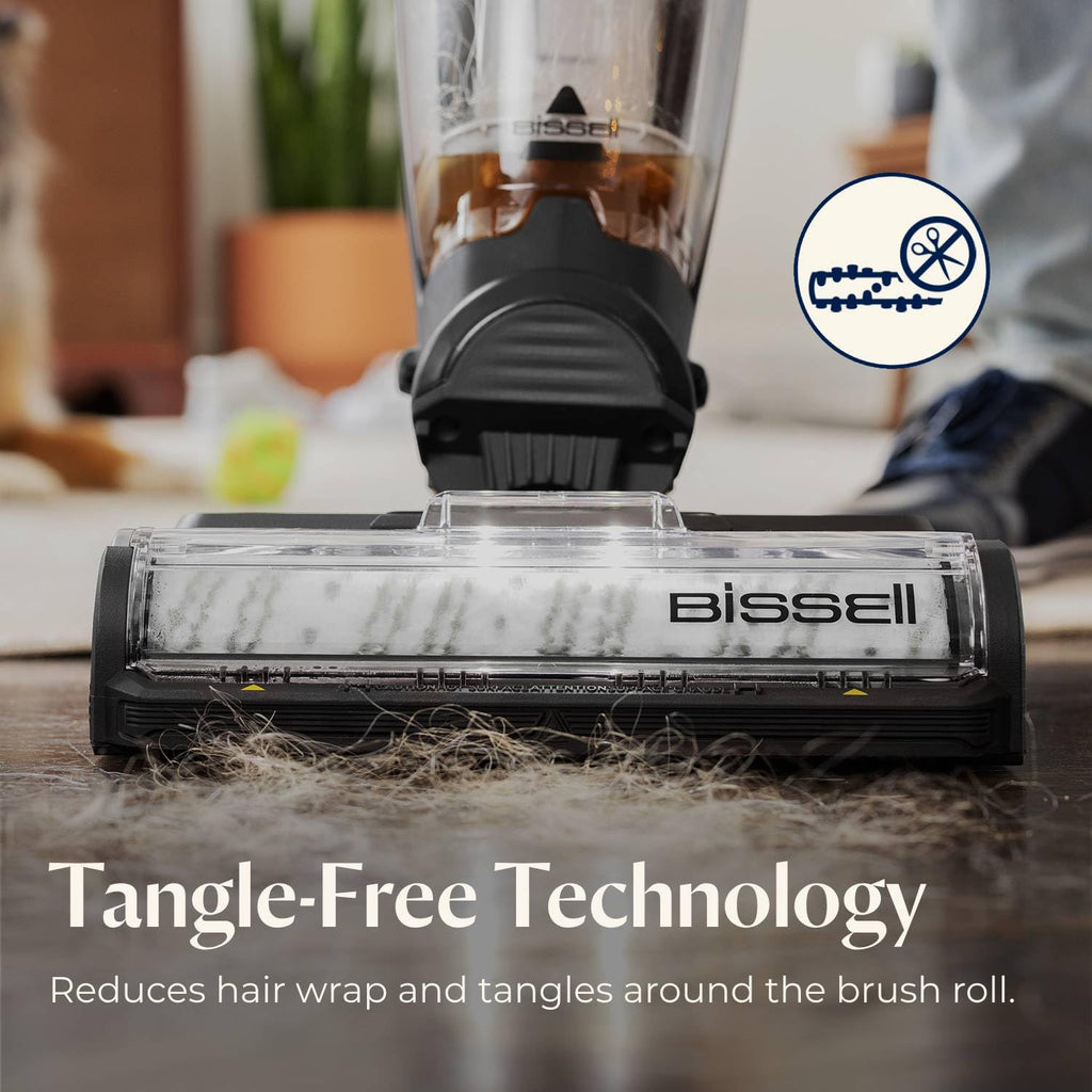 Bissell CrossWave HydroSteam Deluxe 3-in-1 Steam Mop, 3515G | Deluxe steam function for deep sanitizing; sanitize formula included; Green color; hard floor cleaning