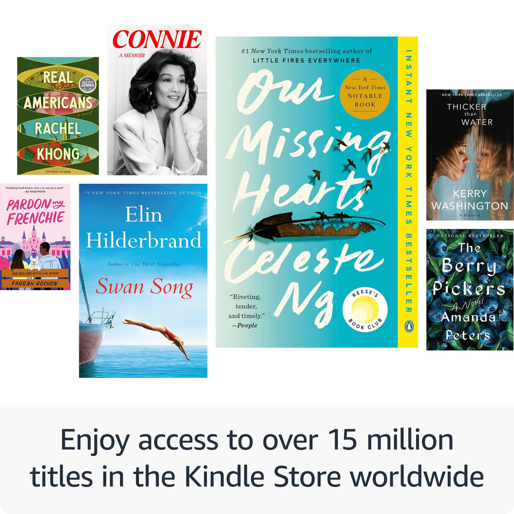 Amazon Kindle Paperwhite Bundle: Includes, Amazon Kindle Paperwhite Signature Edition 32GB | Black, Premium Leather Cover | Walnut & Wireless Charging Dock