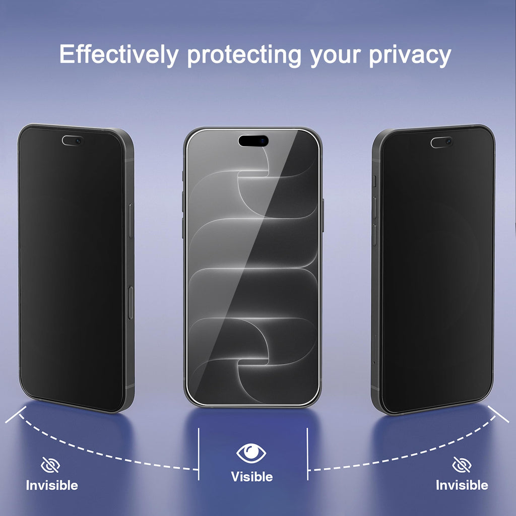 Ailun Privacy Screen Protector+Camera Lens Protector for iPhone 18 Pro Max | 3+3 Pack, 6.9 inch, Tempered Glass, Installation Frame, Dynamic Island Compatible, Anti Spy Private