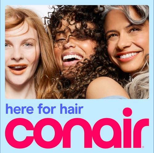 Conair Steamer for Clothes & Upholstery, Handheld, 3 Attachments, White | Powerful 1875W clothes steamer with 7.3 oz. water tank and 5 steam settings heats up in 40 seconds and runs for 20 minutes