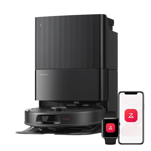 roborock 2026 New Qrevo S Pro Robot Vacuum and Mop, 18,500Pa Suction | Multifunctional Dock with 167℉ Mop Self-Cleaning, Smart Obstacle Avoidance, Anti-Tangle Brush, Liftable Spinning Mop, Black