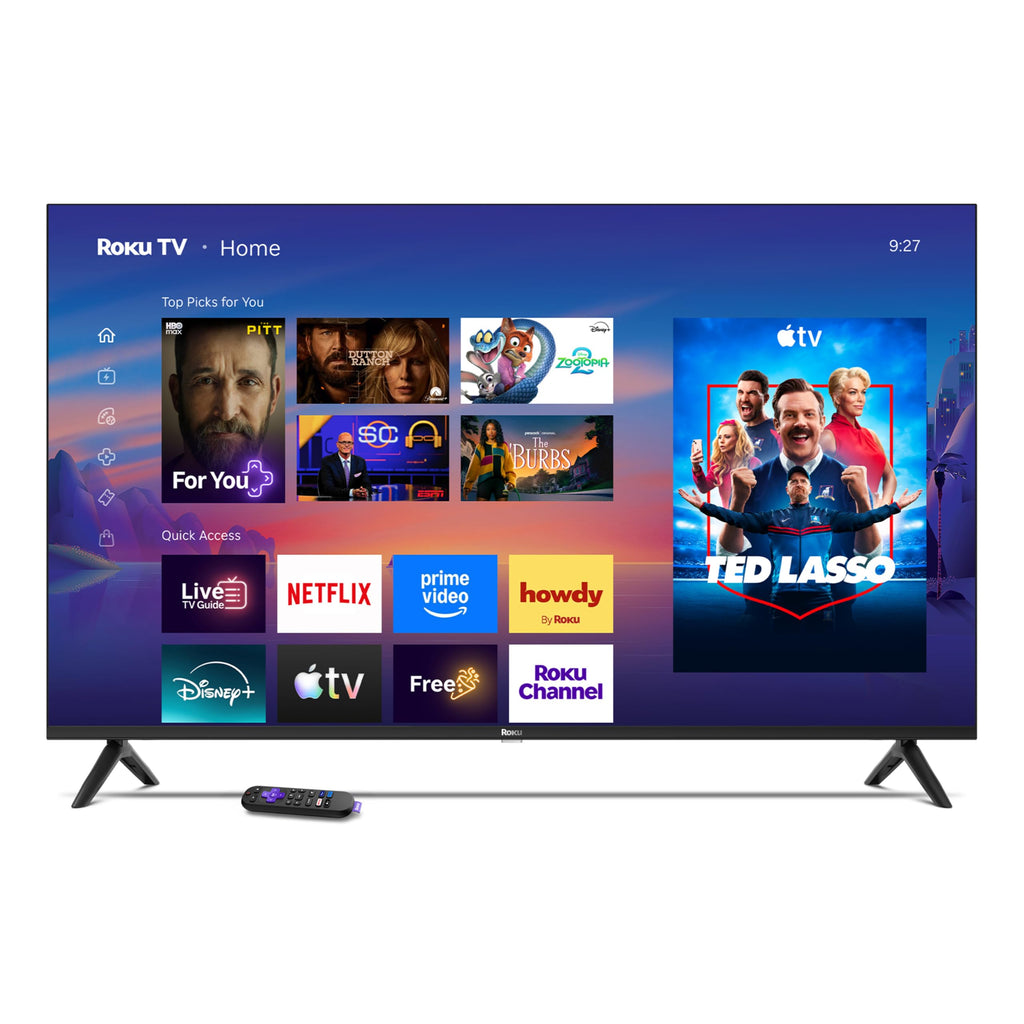 Roku 55-Inch Select Series Smart TV 2026-4K (2160p) QLED TV TV | Flat Screen QLED Television with Voice Remote, Wi-Fi & Bluetooth Headphone Mode - Streaming Live Local News, Sports, & Movies