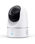 eufy Security Indoor Cam E220, Dog/Pet Camera, Pan and Tilt | 2K Wi-Fi Plug-in, AI Tracking and Alerts, Night Vision, HomeBase 3/Mini/Prof S1 Compatible, Voice Assistant Support